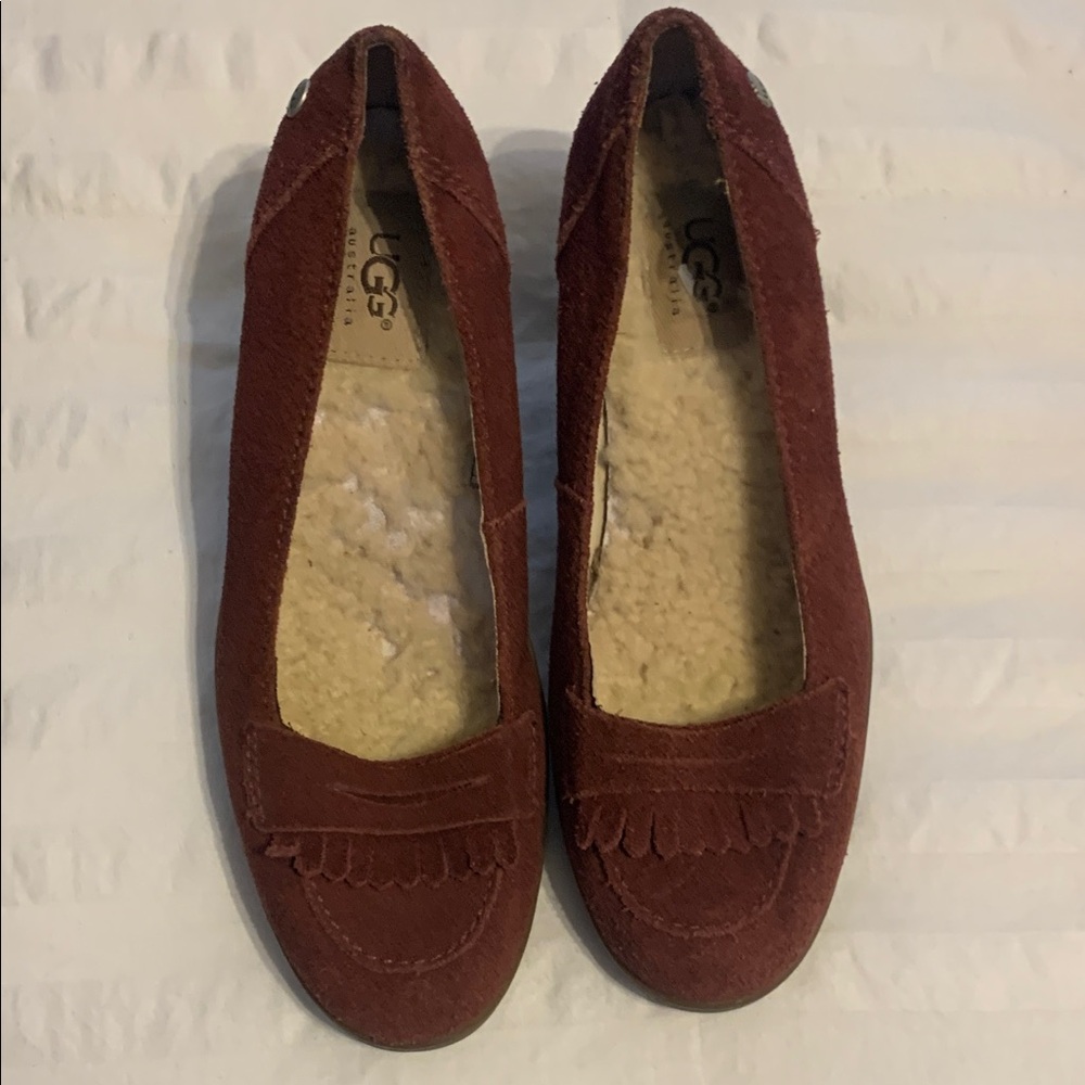 UGG Women's Reese Wedge Loafers.